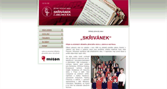 Desktop Screenshot of dps-skrivanek.cz